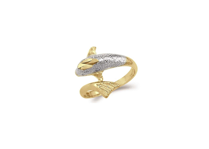 Ladies Dolphin Ring